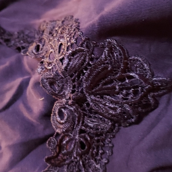 St John's Bay Purple Tshirt Size L - Picture 2 of 4